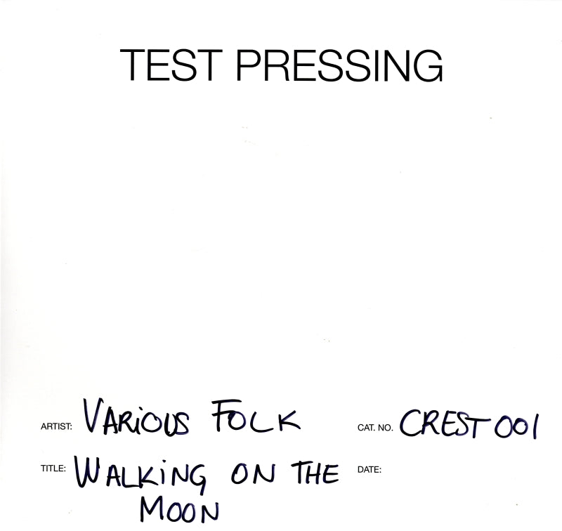 Walking On The Moon-Mooncrest-Vinyl LP Test Pressing-M/M
