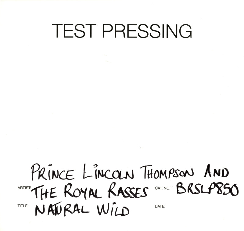 Natural Wild-Burning Sounds-Vinyl LP Test Pressing-M/M