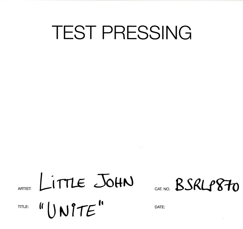 Unite-Burning Sounds-Vinyl LP Test Pressing-M/M