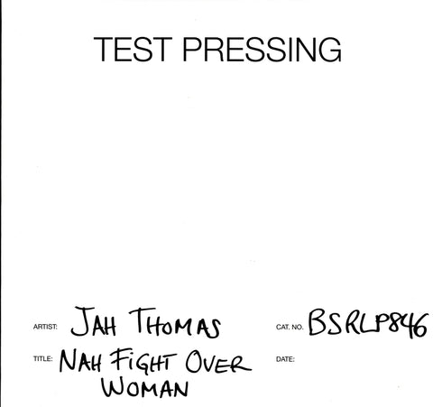 Nah Fight Over Woman-Burning Sounds-Vinyl LP Test Pressing-M/M