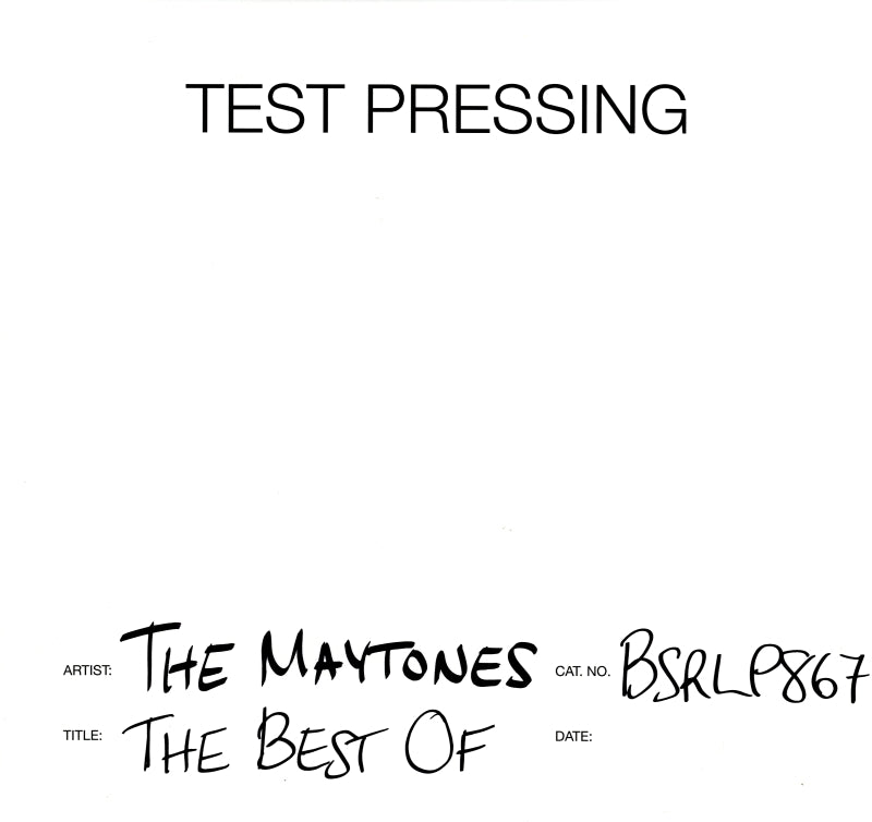 The Best Of-Burning Sounds-Vinyl LP Test Pressing-M/M