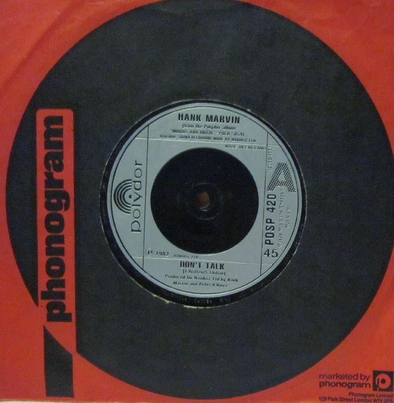 Hank Marvin-Don't Talk-Polydor-7" Vinyl
