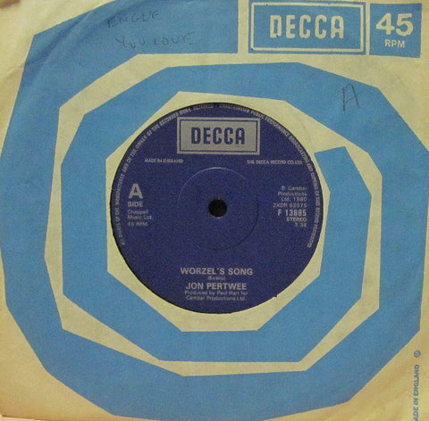 Jon Pertwee-Worzel's Song-Decca-7" Vinyl