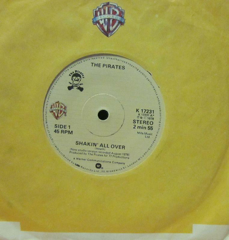 The Pirates-Shakin' All Over-Warner Bros-7" Vinyl