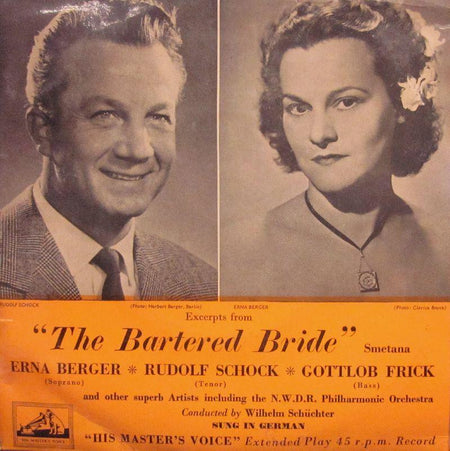 Smetana-The Bartered Bride-HMV-7" Vinyl