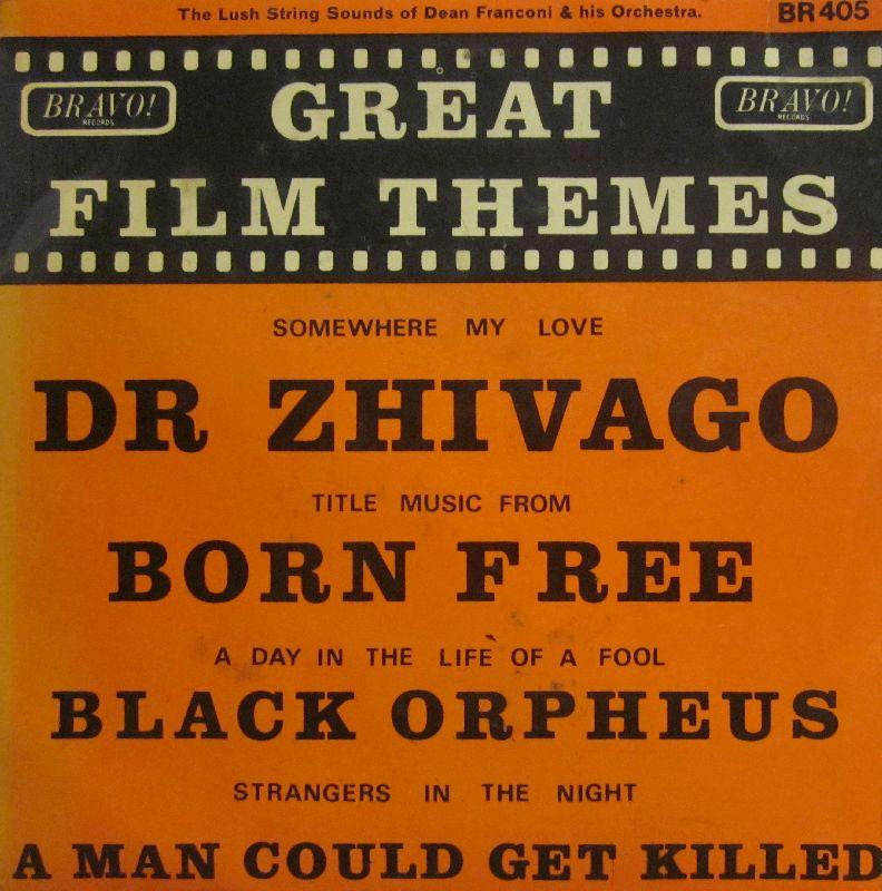 The Lush Sounds Of Dean Franconi And His Orchestra-Great Film Themes-Bravo-7" Vinyl
