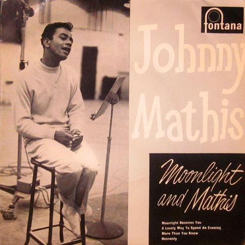 Johnny Mathis-Moonlight And Mathis-Fontana-7" Vinyl P/S