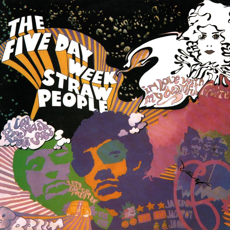The Five Day Week Straw People-Morgan Blue Town-CD Album