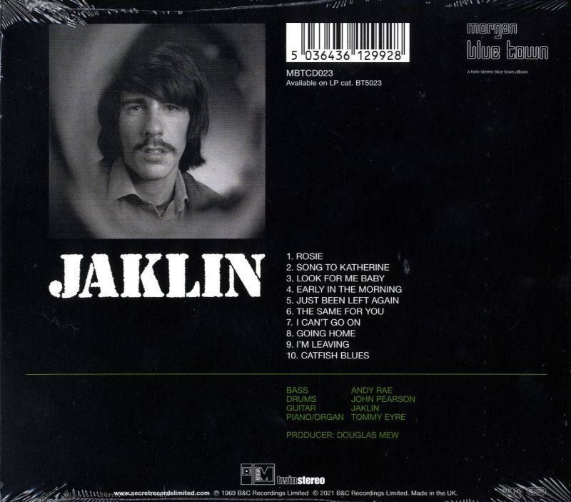 Jaklin-Secret-Morgan Blue Town-CD Album-New & Sealed