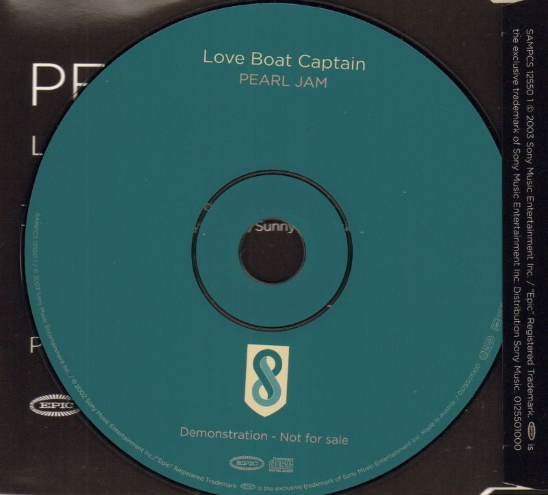 Love Boat Captain-Epic-CD Single-New