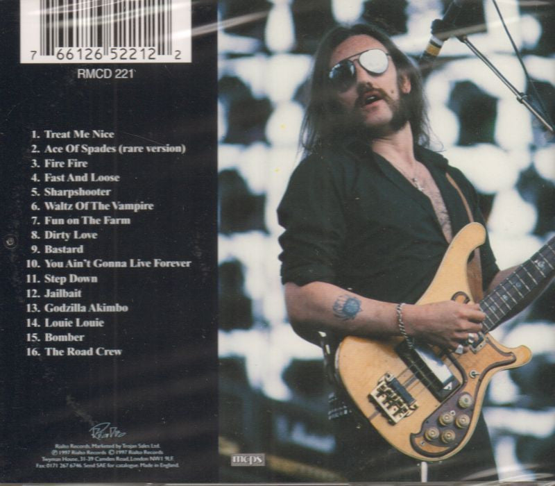Motorhead-Rialto-CD Album-New & Sealed