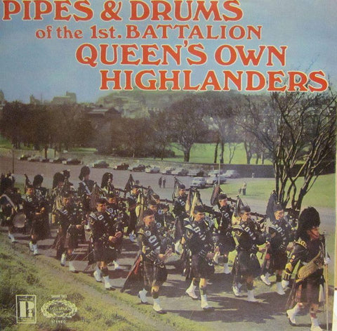 Pipes & Drums of The 1st Battallion-Queen's Own Highlanders -Hallmark-Vinyl LP