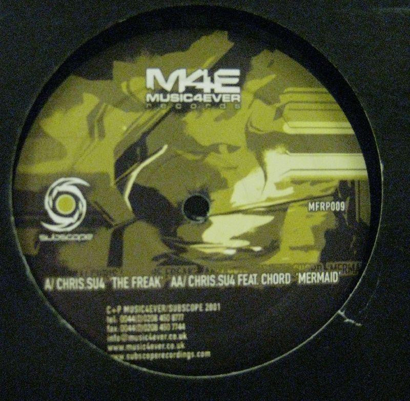 Chris Su4-The Freak/Mermaid-Music4ever Records-12" Vinyl