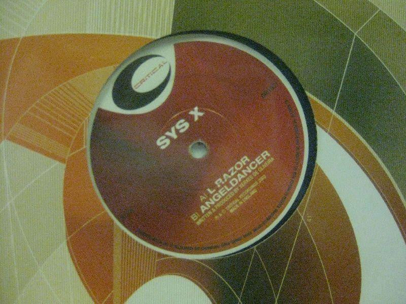 Sys X-L Razor/Angeldancer-Critical Recordings-12" Vinyl