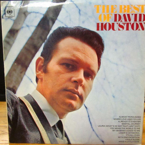 David Houston-The Best Of-CBS-Vinyl LP