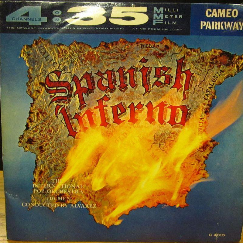 The International Pop Orchestra 110 Men-Spanish Inferno-Cameo-Parkaway-Vinyl LP