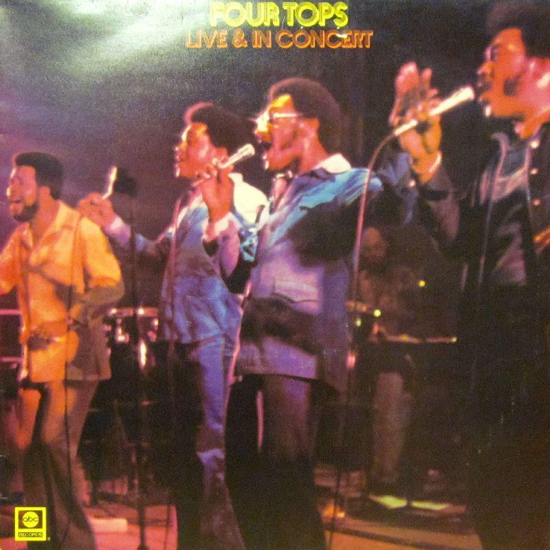 Four Tops-Live & In Concert-abc-Vinyl LP