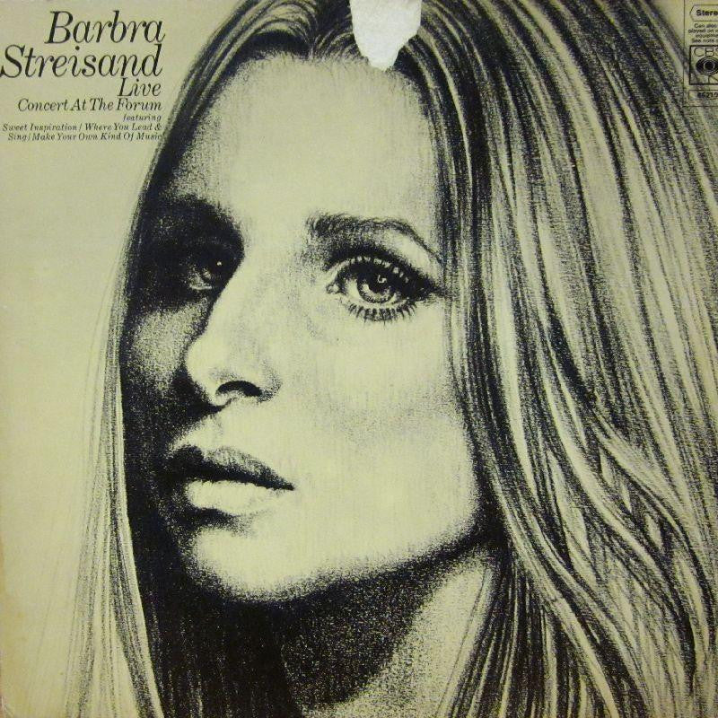 Barbra Streisand-Live Concert At The Forum-CBS-Vinyl LP Gatefold
