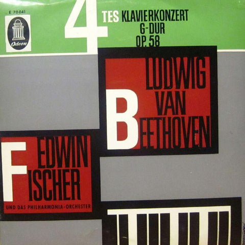 Beethoven-Klavierkonzert Nr.4-Odeon-10" Vinyl