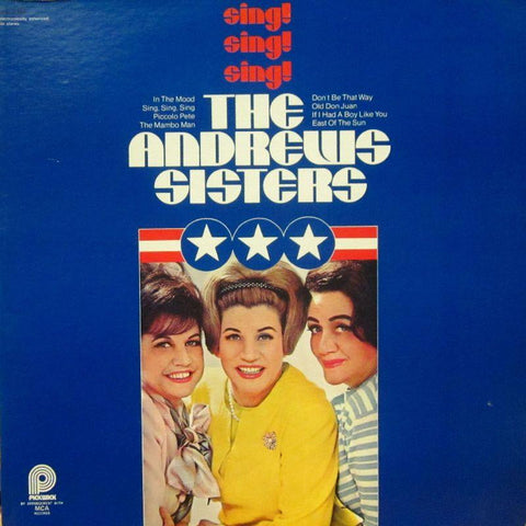 The Andrews Sisters-Sing Sing Sing-Pickwick-Vinyl LP