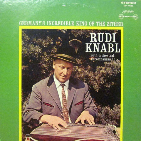 Rudi Knabl-Germany's Incredible King Of Zither-London-Vinyl LP