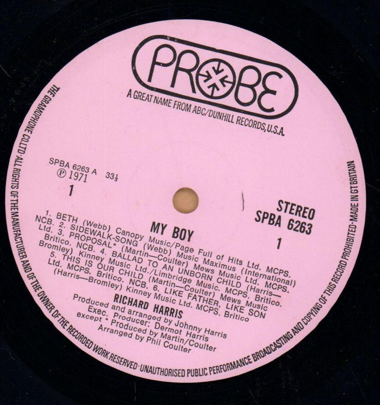 My Boy-Probe-Vinyl LP Gatefold-VG/Ex