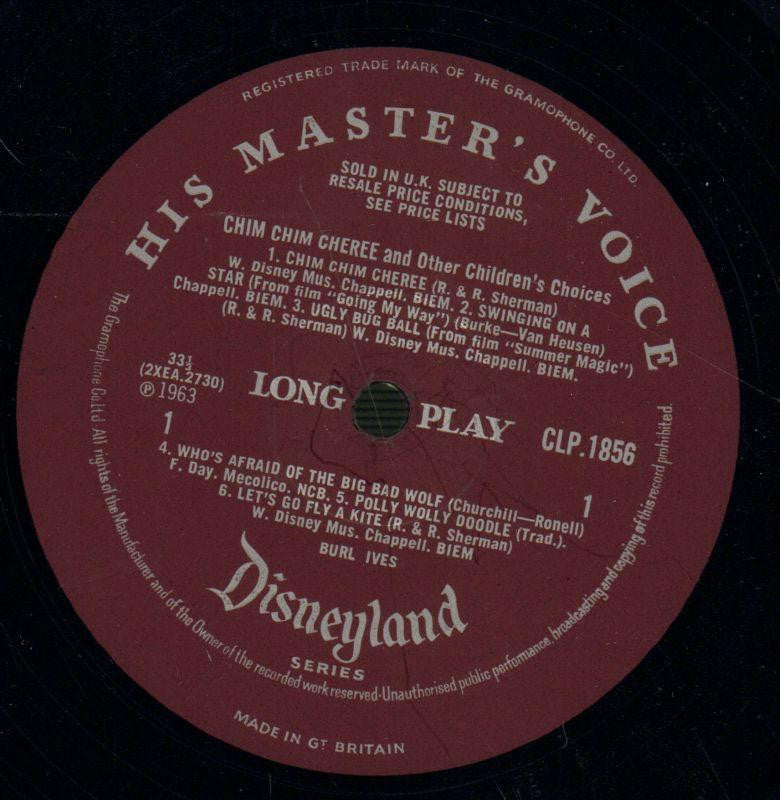 Chim Chim Cheree-Disneyland-Vinyl LP-VG/Ex+