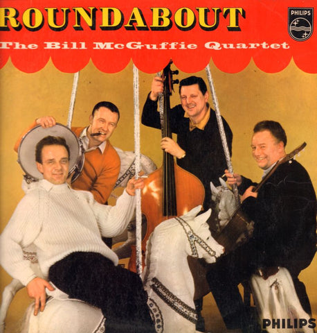 The Bill Mcguffie Quartet-Roundabout-Philips-Vinyl LP-VG/VG+