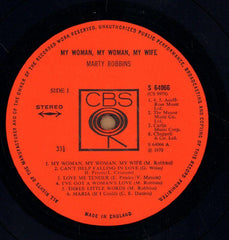 My Woman, My Woman, My Wife-CBS-Vinyl LP-VG+/VG