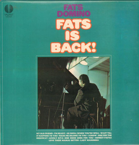 Fats Domino-Fats Is Back-Valiant-Vinyl LP