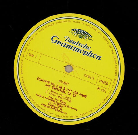 Piano Concerto No.2-Deutsche Grammophon-Vinyl LP-VG/VG