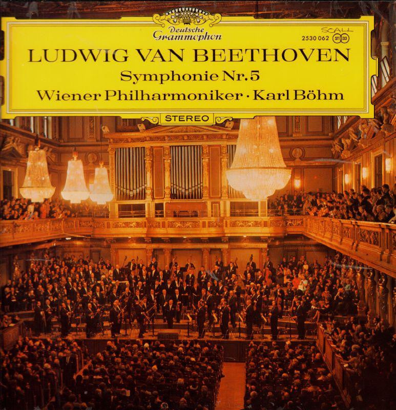 Beethoven-Symphonie Nr.5-Deutsche Grammophon-Vinyl LP Gatefold