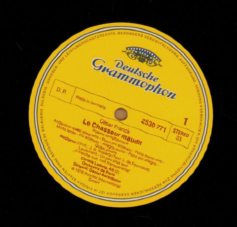 Le Chasseur Maudit-Deutsche Grammophon-Vinyl LP-VG/Ex
