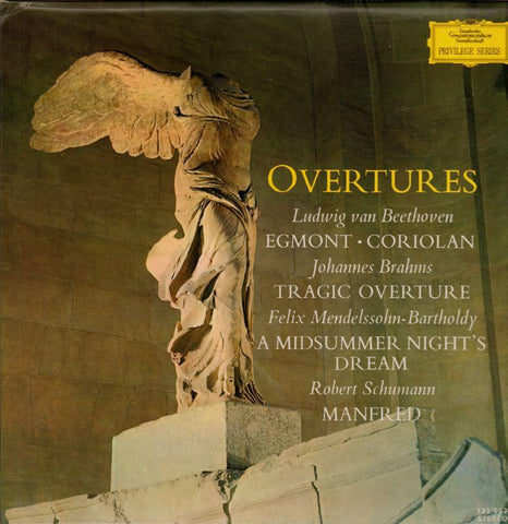 Beethoven-Overtures-Deutsche Grammophon-Vinyl LP