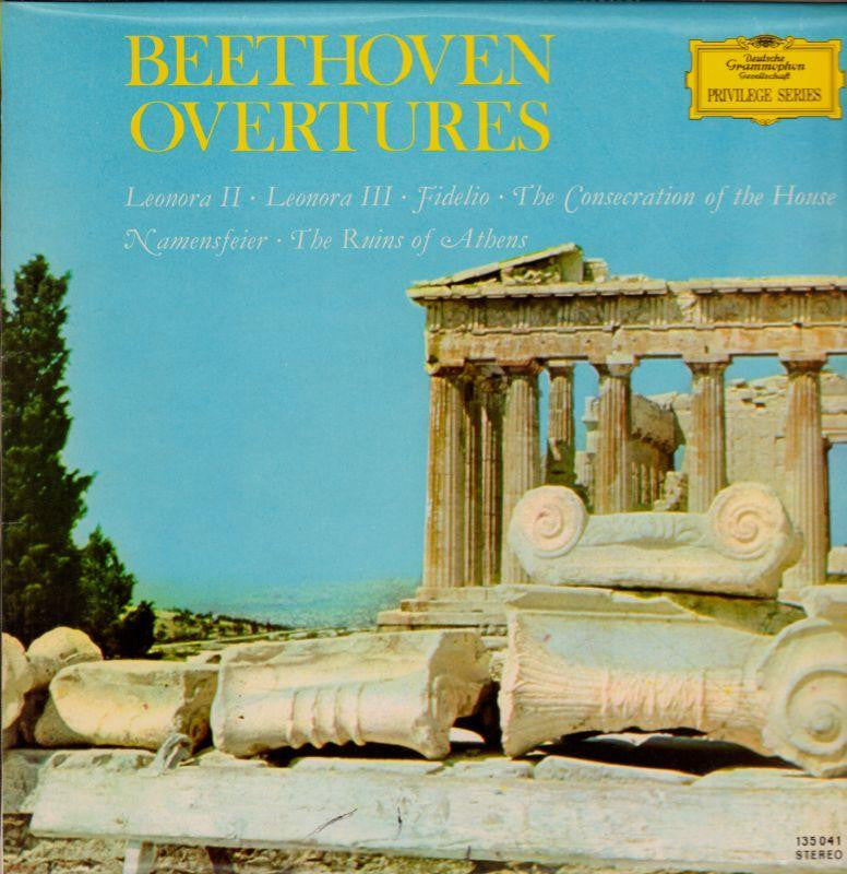Beethoven-Overtures-Deutsche Grammophon-Vinyl LP