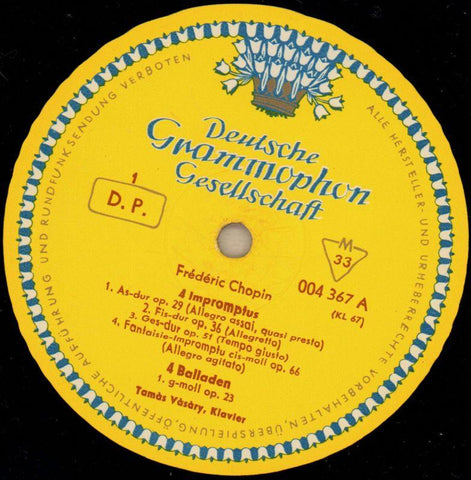 4 Impromptus-Deutsche Grammophon-Vinyl LP-VG/VG