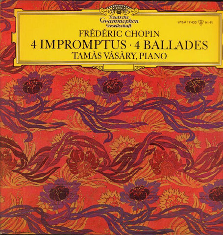 Chopin-4 Impromptus-Deutsche Grammophon-Vinyl LP