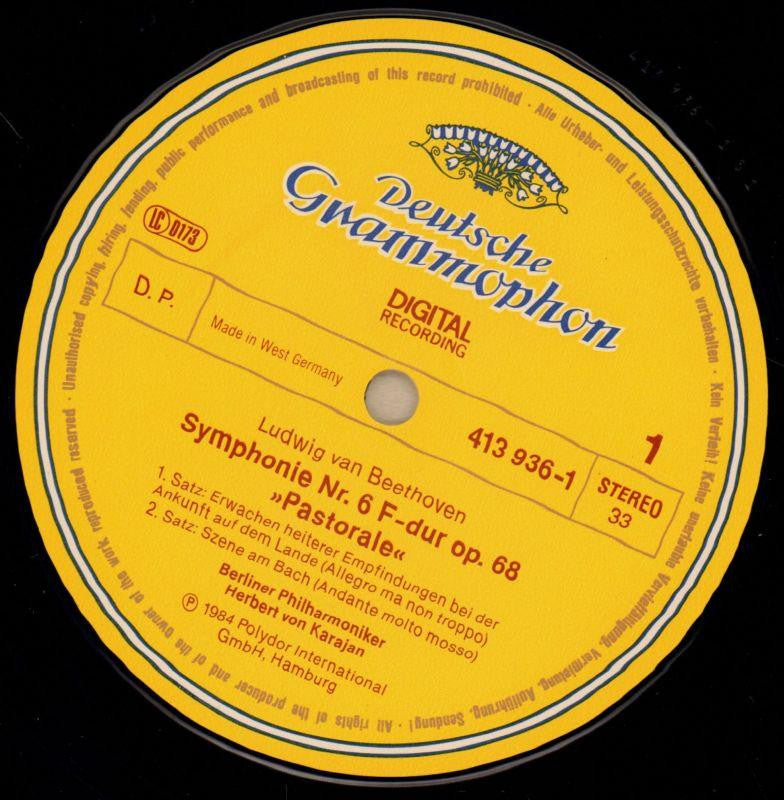 Symphonien No.6-Deutsche Grammophon-Vinyl LP-VG+/Ex+