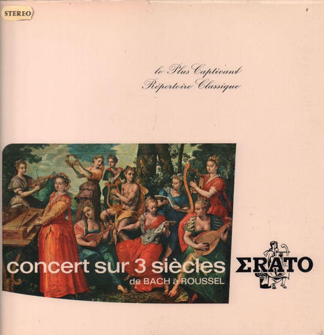 Bach-Concert Sur 3 Siecles-Erato-Vinyl LP Gatefold