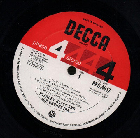 Spain-Decca-Vinyl LP-G/Ex-
