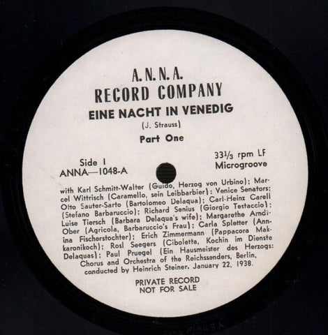 Eine Nacht In Venedig-Anna-2x12" Vinyl LP Box Set-VG+/Ex