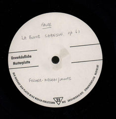 Dieskau-Musik Des Einsamen/ La Bonne Chanson-Electrola-Vinyl LP-Ex/VG+