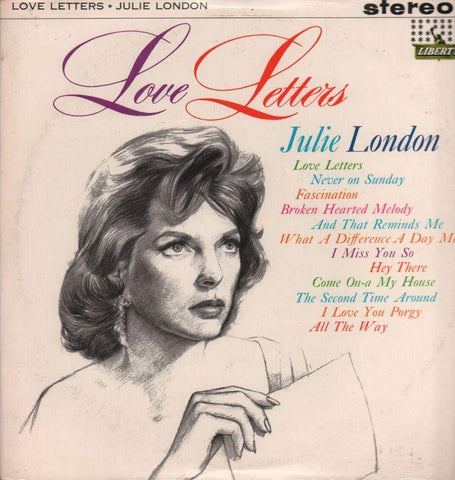 Julie London-Love Letters-Liberty-2x12" Vinyl LP-VG/VG+