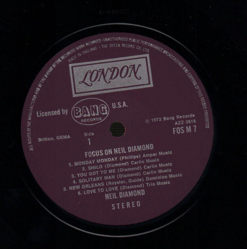 Focus On-London-2x12" Vinyl LP Gatefold-VG/Ex