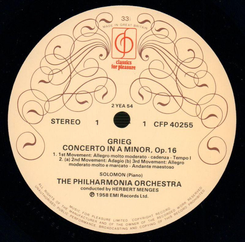 Plays Grieg & Schumann-CFP-Vinyl LP-VG+/NM