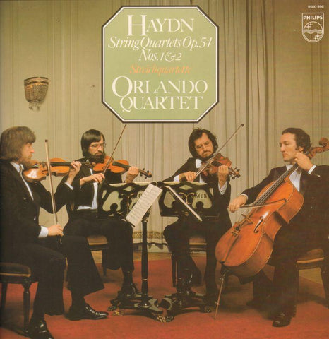 Haydn-String Quartets No.1 & 2 Orlando Quartet-Philips-Vinyl LP