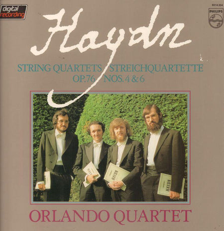 Haydn-String Quartets No. 4 & 6 Orlando Quartet-Philips-Vinyl LP