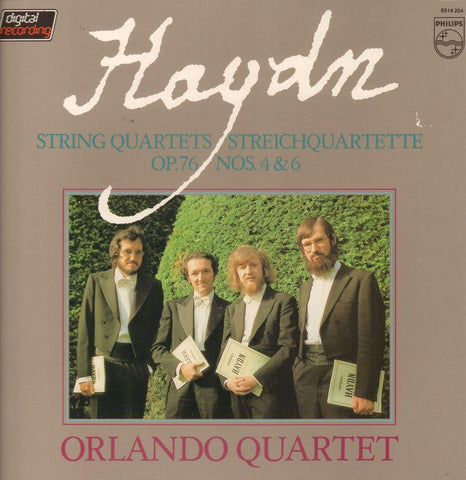 Haydn-String Quartets No. 4 & 6 Orlando Quartet-Philips-Vinyl LP