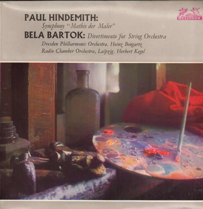 Hindemith-Symphony Mathis Der Maler Herbert Kegel-Heliodor-Vinyl LP-VG+/Ex+