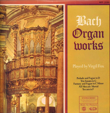 Bach-Organ Works Virgil Fox-MFP-Vinyl LP